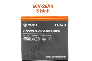 Ắc quy Yadea TTFAR 60V-26Ah