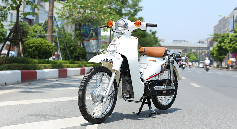 xe Cub 81 Indo trắng