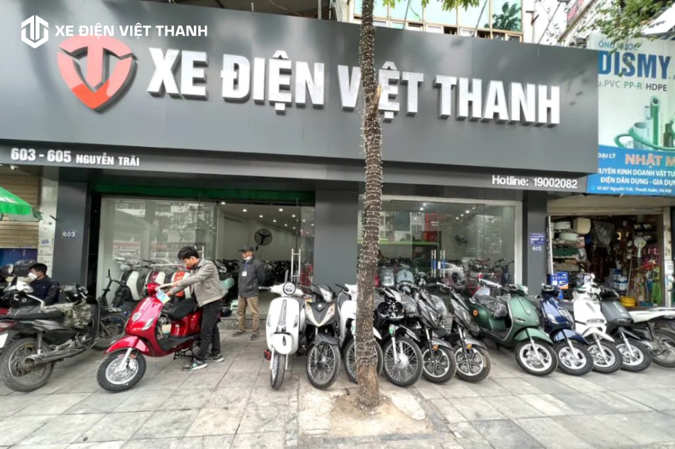 Xe Điện Việt Thanh địa chỉ mua xe Cub 50 giá rẻ chất lượng cho học sinh